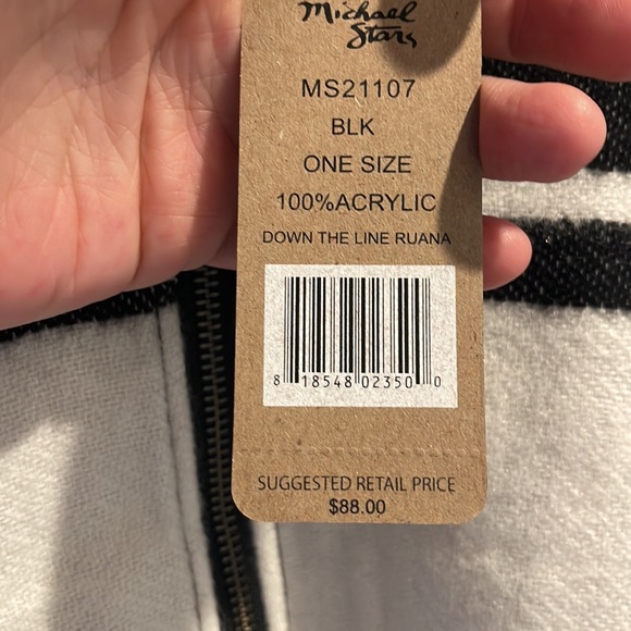 NWT- Michael Stars poncho - Picture 7 of 7